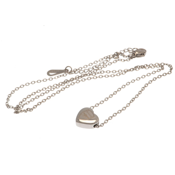 FC Arsenal přívěšek na krk Stainless Steel Heart Necklace