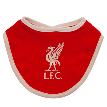FC Liverpool dětský bryndák 3 Pack Bibs RC