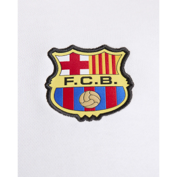 FC Barcelona pánská mikina s kapucí Club white