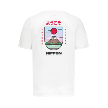 Formule 1 pánské tričko Japan white 2023