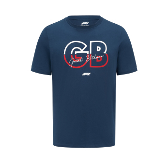 Formule 1 pánské tričko Silverstone navy 2023