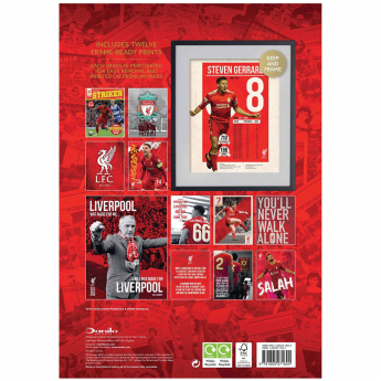 FC Liverpool kalendář Deluxe 2024