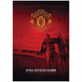 Manchester United kalendář Deluxe 2024