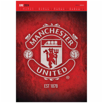 Manchester United kalendář Deluxe 2024