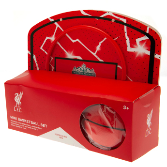 FC Liverpool mini Basketbalový set red