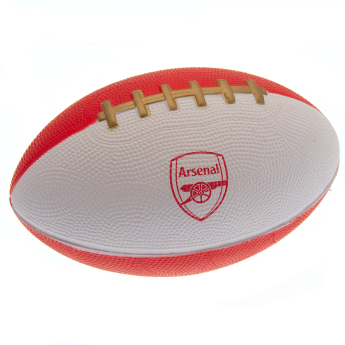 FC Arsenal mini míč na americký fotbal red and white