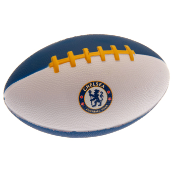 FC Chelsea mini míč na americký fotbal royal blue and white