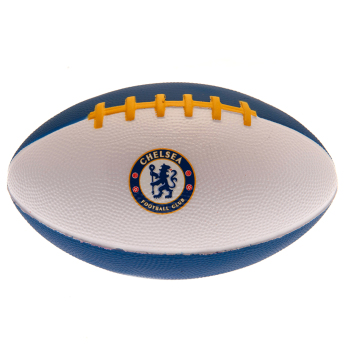 FC Chelsea mini míč na americký fotbal royal blue and white