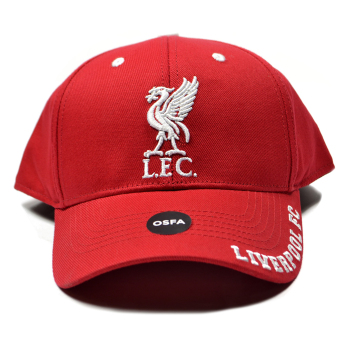 FC Liverpool čepice baseballová kšiltovka Mass Frost red