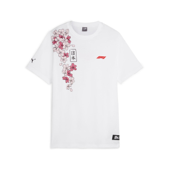 Formule 1 pánské tričko Suzuka GP White 2023
