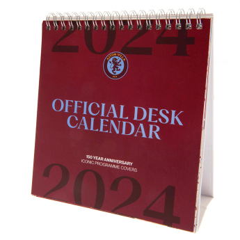 Aston Villa stolní kalendář 2024