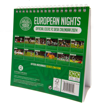 FC Celtic stolní kalendář 2024