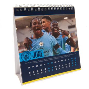 Manchester City stolní kalendář 2024