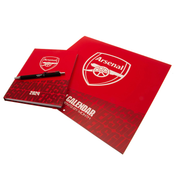 FC Arsenal dárkový box Calendar & Diary Musical 2024