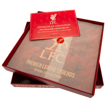FC Liverpool dárkový box Calendar & Diary Musical 2024