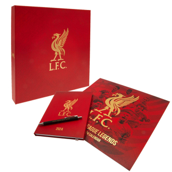 FC Liverpool dárkový box Calendar & Diary Musical 2024