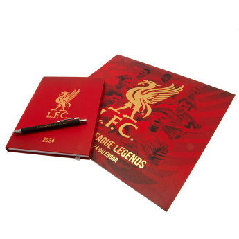 FC Liverpool dárkový box Calendar & Diary Musical 2024