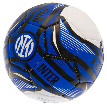 Inter Milan fotbalový míč logo and text size - 5