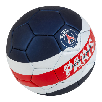 Paris Saint Germain fotbalový mini míč Metallic navy - size 1