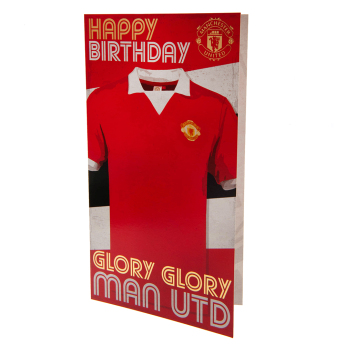 Manchester United narozeninové přání Retro - Hope you have a great day!
