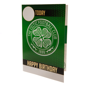 FC Celtic narozeninové přání se samolepkami To a No.1 Celtic Fan! Have an amazing day