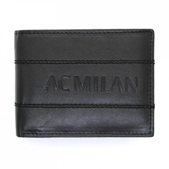 AC Milan kožená peněženka crest