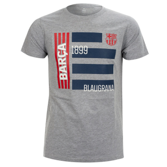 FC Barcelona dětské tričko Blaugrana grey