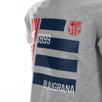 FC Barcelona dětské tričko Blaugrana grey