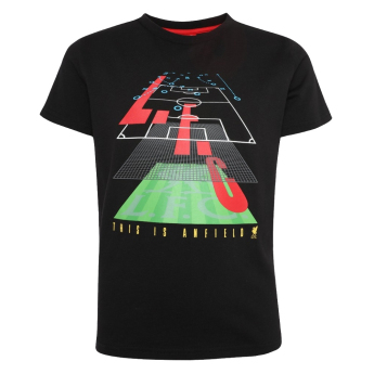 FC Liverpool dětské tričko Pitch black
