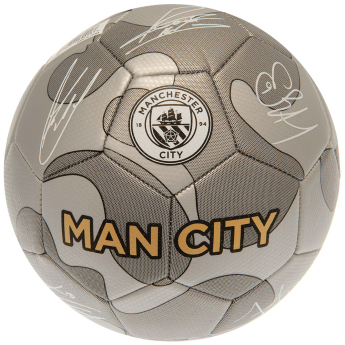 Manchester City fotbalový míč Camo Sig Football - Size 5