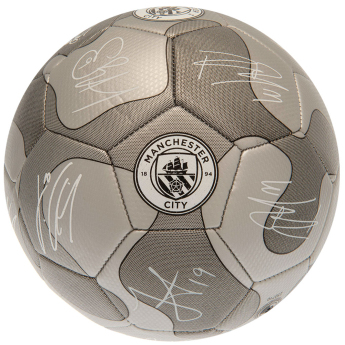 Manchester City fotbalový míč Camo Sig Football - Size 5