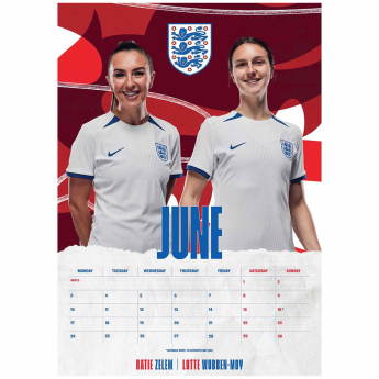 Fotbalové reprezentace kalendář England Lionesses 2024