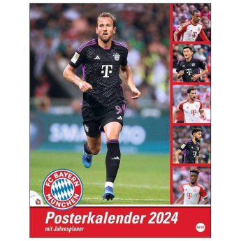 Bayern Mnichov kalendář 2024 Wall
