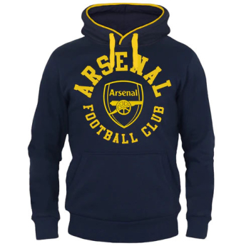FC Arsenal pánská mikina s kapucí Graphic yellow