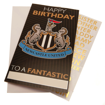 Newcastle United narozeninové přání Have an amazing Day!