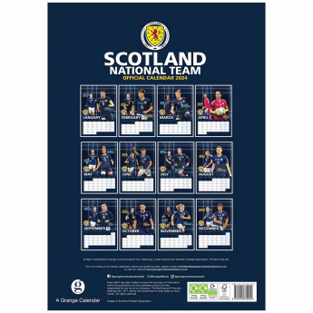 Fotbalové reprezentace kalendář Scottish 2024