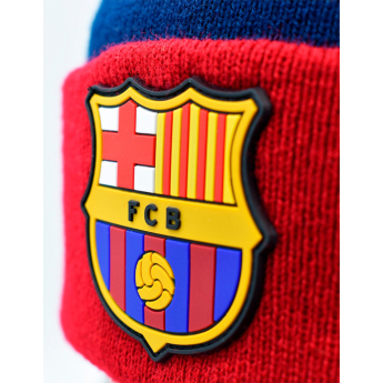 FC Barcelona dětská zimní čepice Tassel