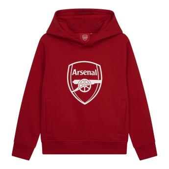FC Arsenal dětská mikina s kapucí No1 red