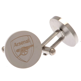 FC Arsenal manžetové knoflíčky Stainless Steel Round Cufflinks