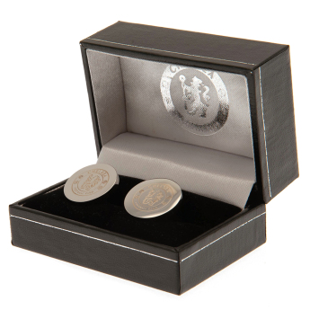 FC Chelsea manžetové knoflíčky Stainless Steel Round Cufflinks