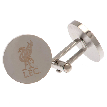 FC Liverpool manžetové knoflíčky Stainless Steel Round Cufflinks