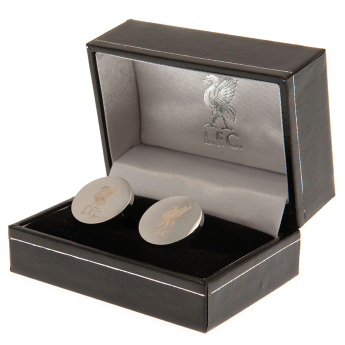 FC Liverpool manžetové knoflíčky Stainless Steel Round Cufflinks