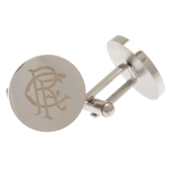 FC Rangers manžetové knoflíčky Stainless Steel Round Cufflinks