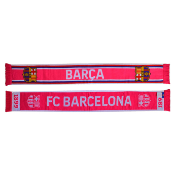 FC Barcelona zimní šála No28 pink