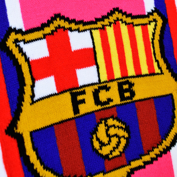 FC Barcelona zimní šála No28 pink