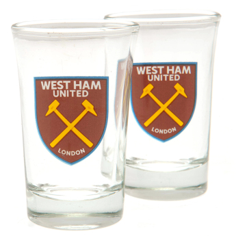 West Ham United panák štamprle 2pk Shot Glass Set