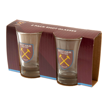 West Ham United panák štamprle 2pk Shot Glass Set