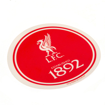 FC Liverpool samolepka Single Car Sticker EST