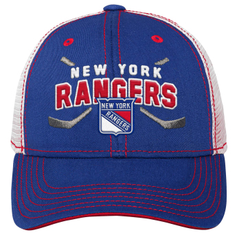 New York Rangers dětská čepice baseballová kšiltovka core lockup trucker snapback