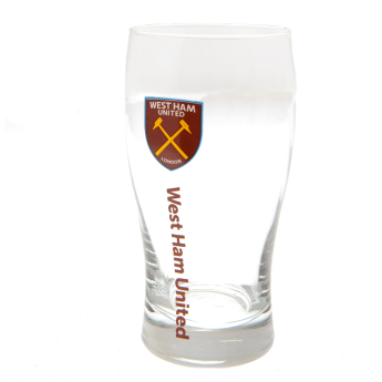 West Ham United sklenice Tulip Pint Glass